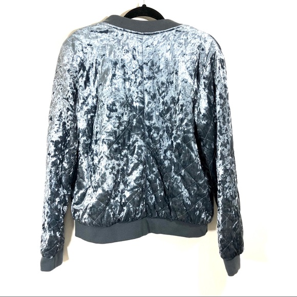 NWT Jade & Ivory Blue Velvet Jacket - Picture 9 of 10